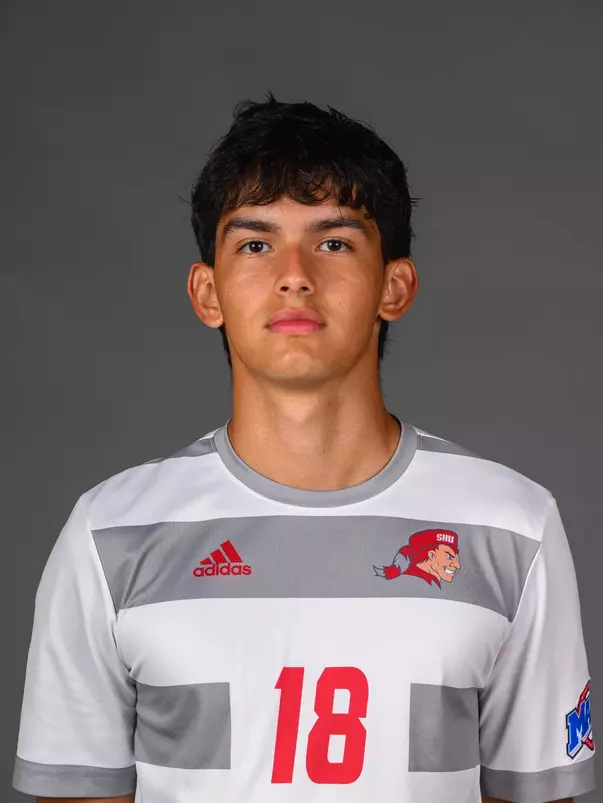 Johan Bermudez . Men's SoccerSHU Media Day Men's Soccer and the Football Team was held today at the Valentine Health and Recreation Center, Sacred Heart University, Fairfield, CT. Wednesday, August 6th, 2025. Photo by: Mark F. Conrad