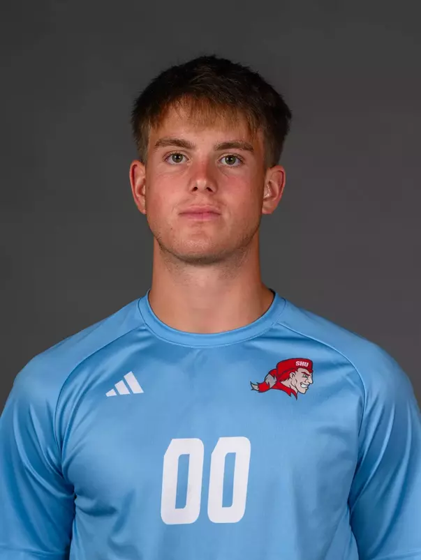 Logan Guzik. Men's SoccerSHU Media Day Men's Soccer and the Football Team was held today at the Valentine Health and Recreation Center, Sacred Heart University, Fairfield, CT. Wednesday, August 6th, 2025. Photo by: Mark F. Conrad