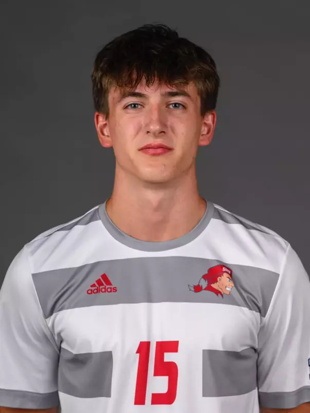 Aidan Hawk . Men's SoccerSHU Media Day Men's Soccer and the Football Team was held today at the Valentine Health and Recreation Center, Sacred Heart University, Fairfield, CT. Wednesday, August 6th, 2025. Photo by: Mark F. Conrad
