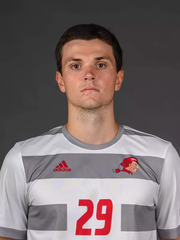 Nicholas Keating. Men's SoccerSHU Media Day Men's Soccer and the Football Team was held today at the Valentine Health and Recreation Center, Sacred Heart University, Fairfield, CT. Wednesday, August 6th, 2025. Photo by: Mark F. Conrad