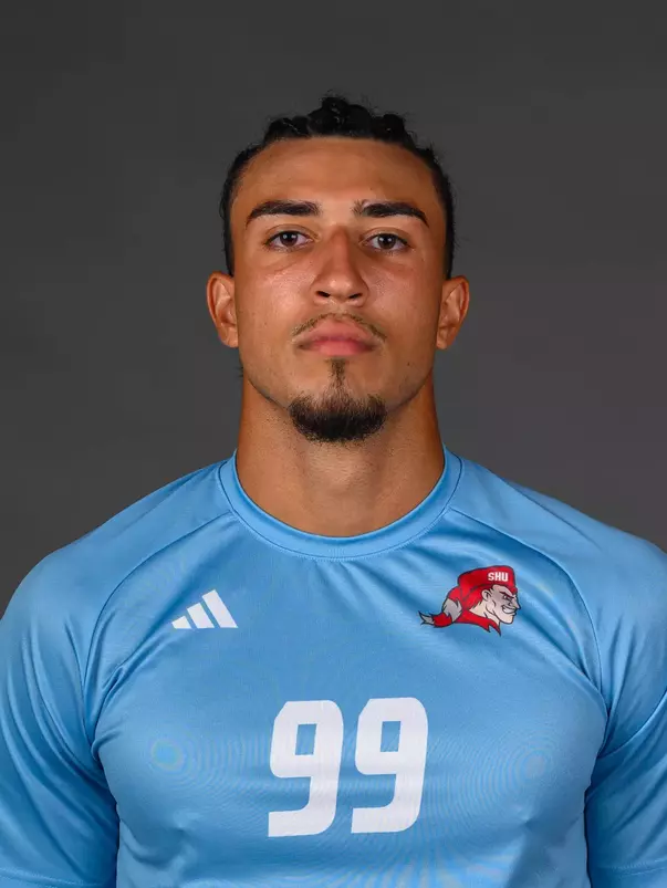 Nicholas Lolos. Men's SoccerSHU Media Day Men's Soccer and the Football Team was held today at the Valentine Health and Recreation Center, Sacred Heart University, Fairfield, CT. Wednesday, August 6th, 2025. Photo by: Mark F. Conrad