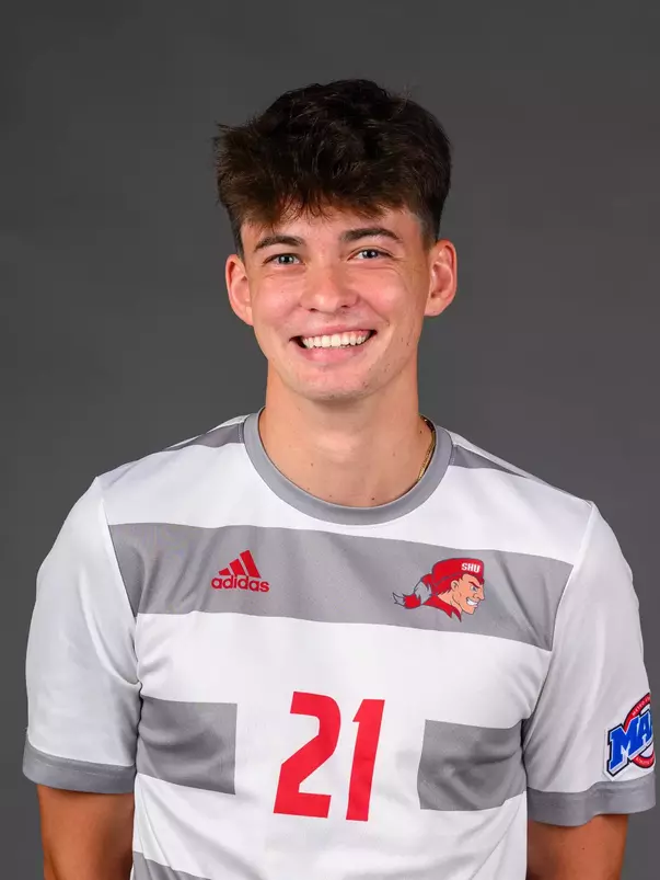 Zach Lorenz. Men's SoccerSHU Media Day Men's Soccer and the Football Team was held today at the Valentine Health and Recreation Center, Sacred Heart University, Fairfield, CT. Wednesday, August 6th, 2025. Photo by: Mark F. Conrad