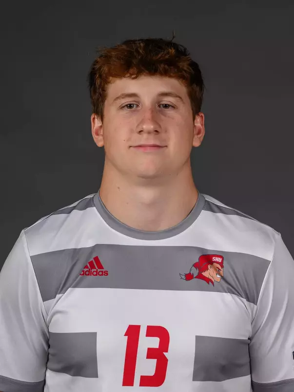 Brady Poor. Men's SoccerSHU Media Day Men's Soccer and the Football Team was held today at the Valentine Health and Recreation Center, Sacred Heart University, Fairfield, CT. Wednesday, August 6th, 2025. Photo by: Mark F. Conrad