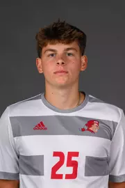 Matt Sarro. Men's SoccerSHU Media Day Men's Soccer and the Football Team was held today at the Valentine Health and Recreation Center, Sacred Heart University, Fairfield, CT. Wednesday, August 6th, 2025. Photo by: Mark F. Conrad