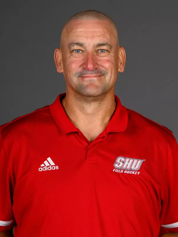 Sydney Van Der Merwe, head coach Field Hockey. Media Day with the Women's Soccer Team, Field Hockey Team, and Women's Volleyball Team. Sacred Heart University, Fairfield, CT. Monday, August 11, 2025. Photo by: Mark F. Conrad