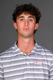 Ronan Mooney. Men's Basketball, Men's Golf and the Cheerleading team held their Media Day today at the Pitt Center, Sacred Heart University, Fairfield, CT. Thursday, August 28, 2025. Photo by: Mark F. Conrad