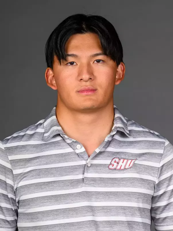 Sho Suzuki. Men's Basketball, Men's Golf and the Cheerleading team held their Media Day today at the Pitt Center, Sacred Heart University, Fairfield, CT. Thursday, August 28, 2025. Photo by: Mark F. Conrad
