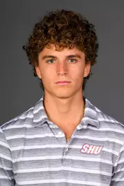 Luciano Moratinos. Men's Basketball, Men's Golf and the Cheerleading team held their Media Day today at the Pitt Center, Sacred Heart University, Fairfield, CT. Thursday, August 28, 2025. Photo by: Mark F. Conrad