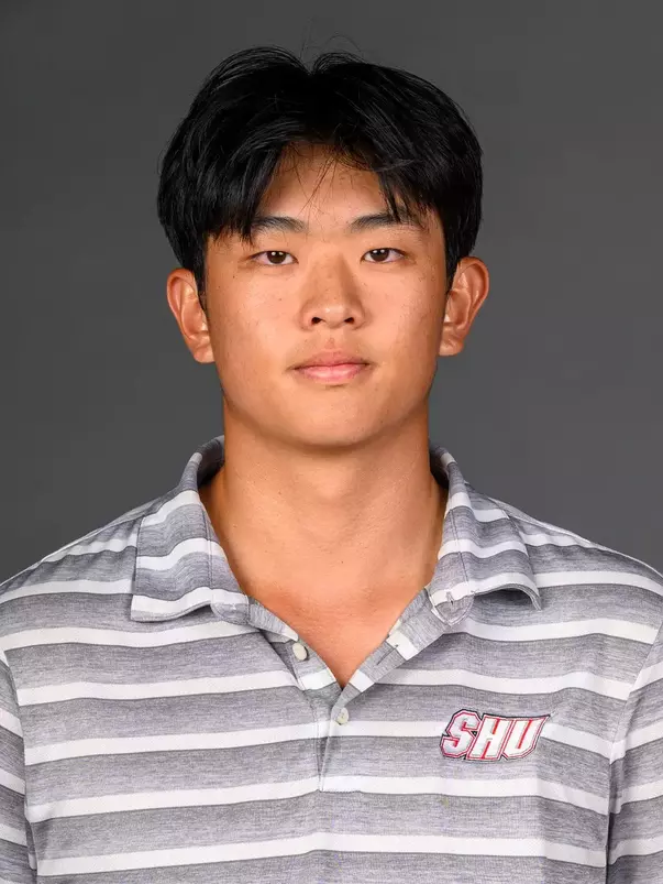 Yu Chan Ji Lim. Men's Basketball, Men's Golf and the Cheerleading team held their Media Day today at the Pitt Center, Sacred Heart University, Fairfield, CT. Thursday, August 28, 2025. Photo by: Mark F. Conrad