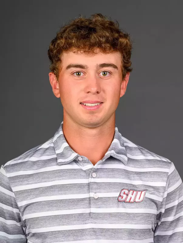 Robby Zyskowski III. Men's Basketball, Men's Golf and the Cheerleading team held their Media Day today at the Pitt Center, Sacred Heart University, Fairfield, CT. Thursday, August 28, 2025. Photo by: Mark F. Conrad