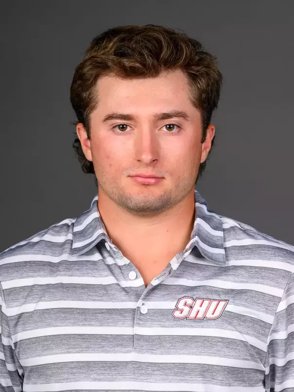 Jon Bushka. Men's Basketball, Men's Golf and the Cheerleading team held their Media Day today at the Pitt Center, Sacred Heart University, Fairfield, CT. Thursday, August 28, 2025. Photo by: Mark F. Conrad