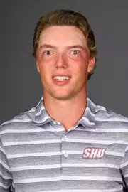Mike Rothberg. Men's Basketball, Men's Golf and the Cheerleading team held their Media Day today at the Pitt Center, Sacred Heart University, Fairfield, CT. Thursday, August 28, 2025. Photo by: Mark F. Conrad