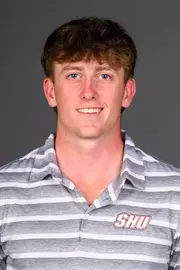 Alex Turlik. Men's Basketball, Men's Golf and the Cheerleading team held their Media Day today at the Pitt Center, Sacred Heart University, Fairfield, CT. Thursday, August 28, 2025. Photo by: Mark F. Conrad