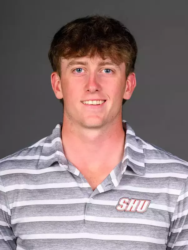 Alex Turlik. Men's Basketball, Men's Golf and the Cheerleading team held their Media Day today at the Pitt Center, Sacred Heart University, Fairfield, CT. Thursday, August 28, 2025. Photo by: Mark F. Conrad