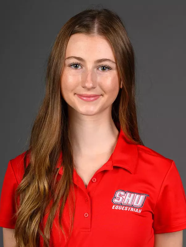 Marian Ehlers. The SHU Rowing, Equestrian, Track & Field, Fencing, and Swim Dive teams held their Media Days today at the William Pitt Center Sacred Heart University, Fairfield, CT. Saturday, September 13, 2025. Photo by: Mark F. Conrad