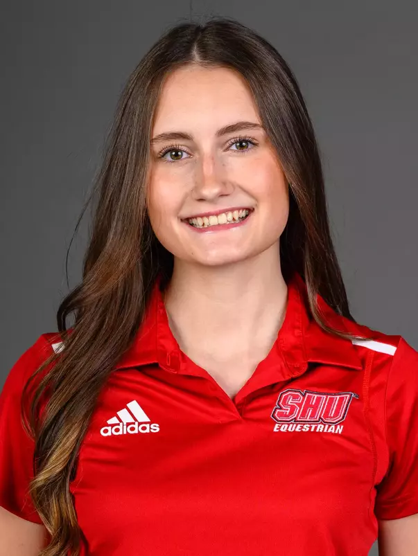 Morgan Gariepy. The SHU Rowing, Equestrian, Track & Field, Fencing, and Swim Dive teams held their Media Days today at the William Pitt Center Sacred Heart University, Fairfield, CT. Saturday, September 13, 2025. Photo by: Mark F. Conrad