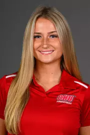 Sofia Greene.The SHU Rowing, Equestrian, Track & Field, Fencing, and Swim Dive teams held their Media Days today at the William Pitt Center Sacred Heart University, Fairfield, CT. Saturday, September 13, 2025. Photo by: Mark F. Conrad