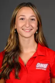 Olivia Herfert. The SHU Rowing, Equestrian, Track & Field, Fencing, and Swim Dive teams held their Media Days today at the William Pitt Center Sacred Heart University, Fairfield, CT. Saturday, September 13, 2025. Photo by: Mark F. Conrad