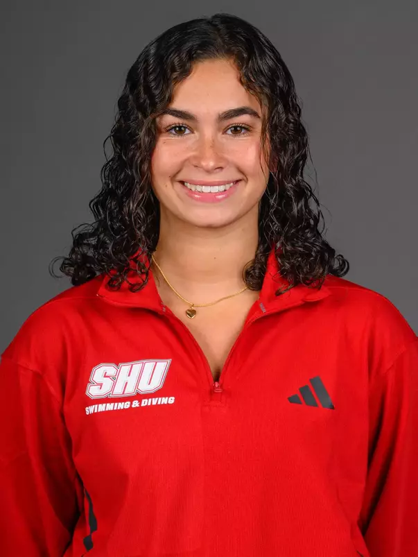 Abby Hernandez. The SHU Rowing, Equestrian, Track & Field, Fencing, and Swim Dive teams held their Media Days today at the William Pitt Center Sacred Heart University, Fairfield, CT. Saturday, September 13, 2025. Photo by: Mark F. Conrad