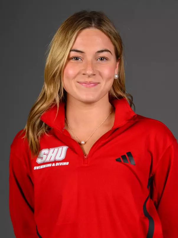 Maggie Holland. The SHU Rowing, Equestrian, Track & Field, Fencing, and Swim Dive teams held their Media Days today at the William Pitt Center Sacred Heart University, Fairfield, CT. Saturday, September 13, 2025. Photo by: Mark F. Conrad