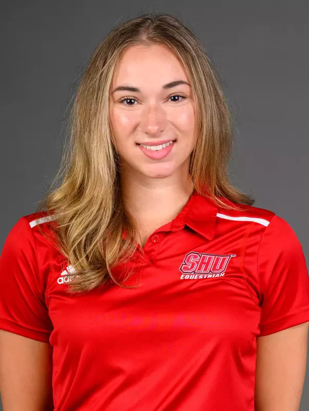 Ava Hufford. The SHU Rowing, Equestrian, Track & Field, Fencing, and Swim Dive teams held their Media Days today at the William Pitt Center Sacred Heart University, Fairfield, CT. Saturday, September 13, 2025. Photo by: Mark F. Conrad