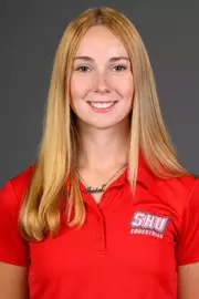 Isabel Hunt. The SHU Rowing, Equestrian, Track & Field, Fencing, and Swim Dive teams held their Media Days today at the William Pitt Center Sacred Heart University, Fairfield, CT. Saturday, September 13, 2025. Photo by: Mark F. Conrad