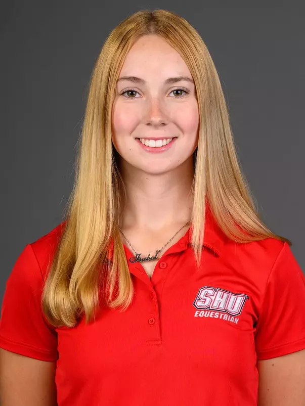 Isabel Hunt. The SHU Rowing, Equestrian, Track & Field, Fencing, and Swim Dive teams held their Media Days today at the William Pitt Center Sacred Heart University, Fairfield, CT. Saturday, September 13, 2025. Photo by: Mark F. Conrad