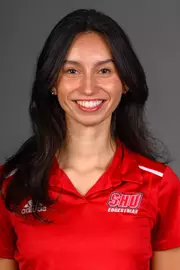 Harley Jimenez. The SHU Rowing, Equestrian, Track & Field, Fencing, and Swim Dive teams held their Media Days today at the William Pitt Center Sacred Heart University, Fairfield, CT. Saturday, September 13, 2025. Photo by: Mark F. Conrad