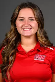 Julia Parlapiano. The SHU Rowing, Equestrian, Track & Field, Fencing, and Swim Dive teams held their Media Days today at the William Pitt Center Sacred Heart University, Fairfield, CT. Saturday, September 13, 2025. Photo by: Mark F. Conrad
