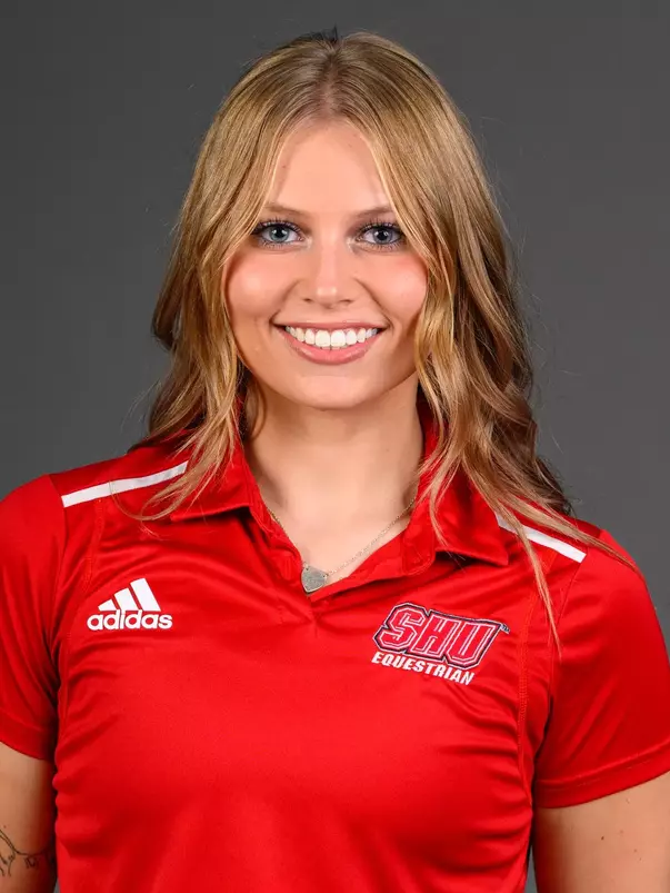 Sophia Poling. The SHU Rowing, Equestrian, Track & Field, Fencing, and Swim Dive teams held their Media Days today at the William Pitt Center Sacred Heart University, Fairfield, CT. Saturday, September 13, 2025. Photo by: Mark F. Conrad