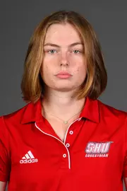 Rebecca Skelton. The SHU Rowing, Equestrian, Track & Field, Fencing, and Swim Dive teams held their Media Days today at the William Pitt Center Sacred Heart University, Fairfield, CT. Saturday, September 13, 2025. Photo by: Mark F. Conrad