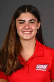 Sophie Digregorio. The SHU Rowing, Equestrian, Track & Field, Fencing, and Swim Dive teams held their Media Days today at the William Pitt Center Sacred Heart University, Fairfield, CT. Saturday, September 13, 2025. Photo by: Mark F. Conrad