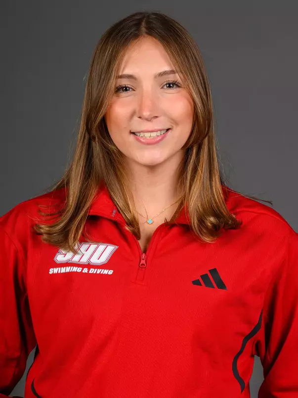 Sophia Velleco. The SHU Rowing, Equestrian, Track & Field, Fencing, and Swim Dive teams held their Media Days today at the William Pitt Center Sacred Heart University, Fairfield, CT. Saturday, September 13, 2025. Photo by: Mark F. Conrad