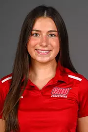 Reagan Waggoner. The SHU Rowing, Equestrian, Track & Field, Fencing, and Swim Dive teams held their Media Days today at the William Pitt Center Sacred Heart University, Fairfield, CT. Saturday, September 13, 2025. Photo by: Mark F. Conrad