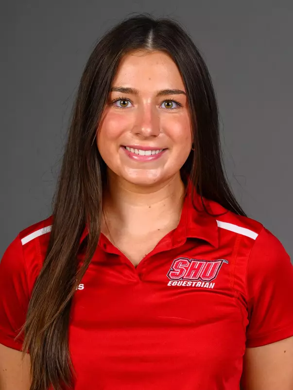 Reagan Waggoner. The SHU Rowing, Equestrian, Track & Field, Fencing, and Swim Dive teams held their Media Days today at the William Pitt Center Sacred Heart University, Fairfield, CT. Saturday, September 13, 2025. Photo by: Mark F. Conrad