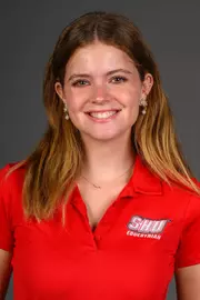 Elodie Watrous. The SHU Rowing, Equestrian, Track & Field, Fencing, and Swim Dive teams held their Media Days today at the William Pitt Center Sacred Heart University, Fairfield, CT. Saturday, September 13, 2025. Photo by: Mark F. Conrad