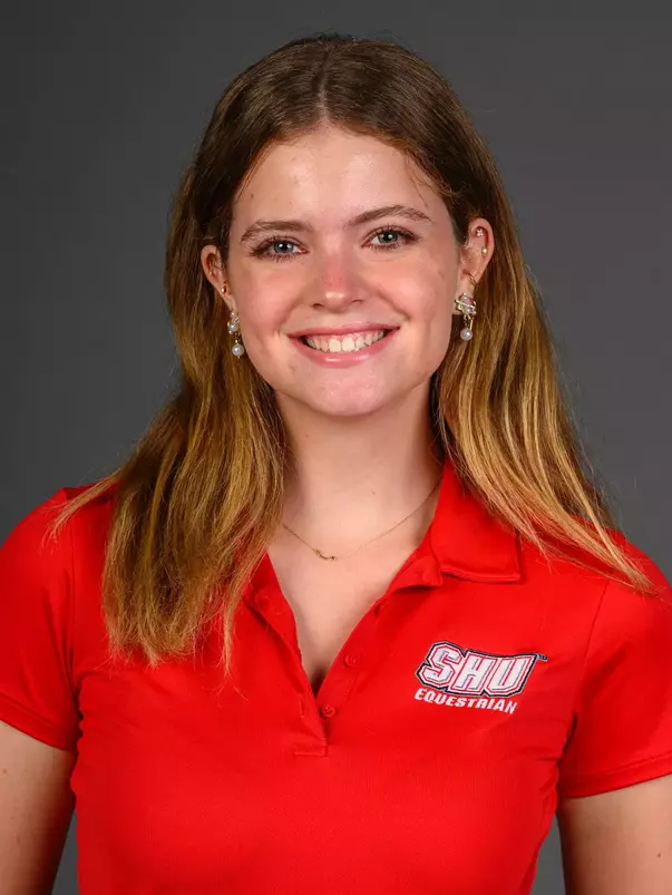 Elodie Watrous. The SHU Rowing, Equestrian, Track & Field, Fencing, and Swim Dive teams held their Media Days today at the William Pitt Center Sacred Heart University, Fairfield, CT. Saturday, September 13, 2025. Photo by: Mark F. Conrad