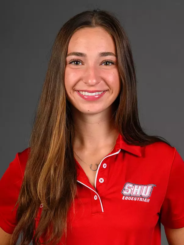 Sydney Woychuk. The SHU Rowing, Equestrian, Track & Field, Fencing, and Swim Dive teams held their Media Days today at the William Pitt Center Sacred Heart University, Fairfield, CT. Saturday, September 13, 2025. Photo by: Mark F. Conrad