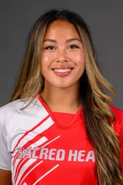 Auriana Merfalen. SHU's Women's and Men's Tennis, Women's Rugby, Cross Country, and Women's Golf teams held their Media Day today at the William Pitt Center, Sacred Heart University, Fairfield, CT. Sunday, August 31, 2025. Photo by: Mark F. Conrad