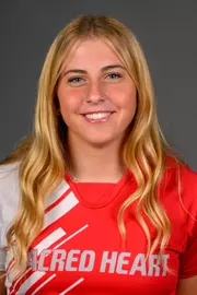 Caroline Woelfel. SHU's Women's and Men's Tennis, Women's Rugby, Cross Country, and Women's Golf teams held their Media Day today at the William Pitt Center, Sacred Heart University, Fairfield, CT. Sunday, August 31, 2025. Photo by: Mark F. Conrad