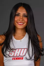 Kailin Gochna. SHU's Women's and Men's Tennis, Women's Rugby, Cross Country, and Women's Golf teams held their Media Day today at the William Pitt Center, Sacred Heart University, Fairfield, CT. Sunday, August 31, 2025. Photo by: Mark F. Conrad