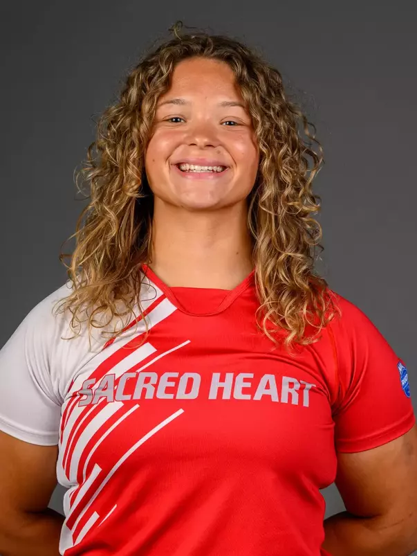 Olivia Woods. SHU's Women's and Men's Tennis, Women's Rugby, Cross Country, and Women's Golf teams held their Media Day today at the William Pitt Center, Sacred Heart University, Fairfield, CT. Sunday, August 31, 2025. Photo by: Mark F. Conrad