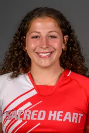 Samantha Melvin. SHU's Women's and Men's Tennis, Women's Rugby, Cross Country, and Women's Golf teams held their Media Day today at the William Pitt Center, Sacred Heart University, Fairfield, CT. Sunday, August 31, 2025. Photo by: Mark F. Conrad
