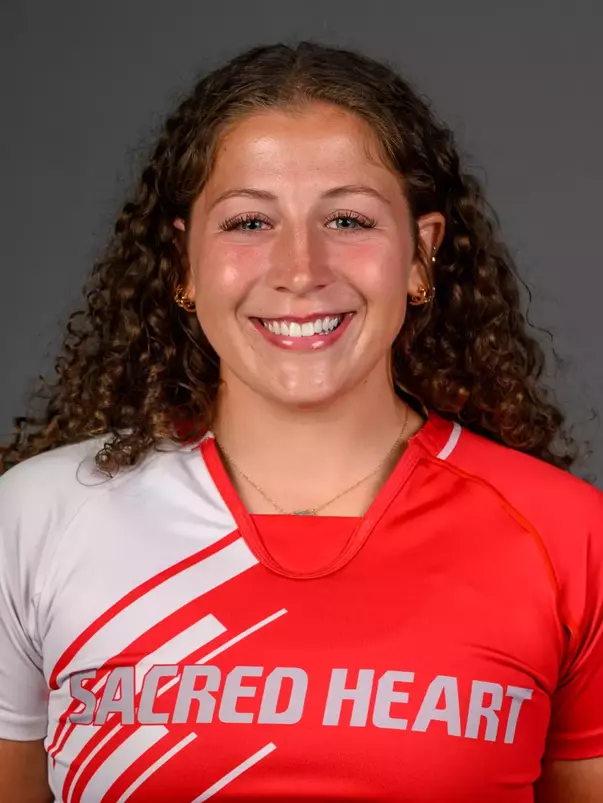 Samantha Melvin. SHU's Women's and Men's Tennis, Women's Rugby, Cross Country, and Women's Golf teams held their Media Day today at the William Pitt Center, Sacred Heart University, Fairfield, CT. Sunday, August 31, 2025. Photo by: Mark F. Conrad