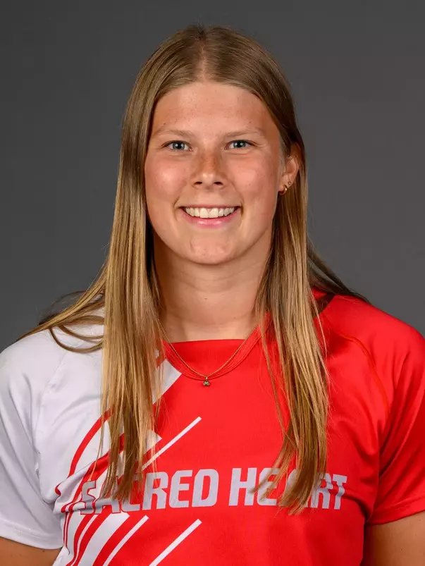 Sofina Hibbeln. SHU's Women's and Men's Tennis, Women's Rugby, Cross Country, and Women's Golf teams held their Media Day today at the William Pitt Center, Sacred Heart University, Fairfield, CT. Sunday, August 31, 2025. Photo by: Mark F. Conrad