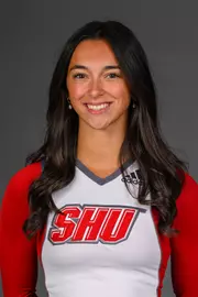 Bryanna Lynch. Men's Basketball, Men's Golf and the Cheerleading team held their Media Day today at the Pitt Center, Sacred Heart University, Fairfield, CT. Thursday, August 28, 2025. Photo by: Mark F. Conrad