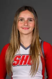 Alexis Maranzani. Men's Basketball, Men's Golf and the Cheerleading team held their Media Day today at the Pitt Center, Sacred Heart University, Fairfield, CT. Thursday, August 28, 2025. Photo by: Mark F. Conrad