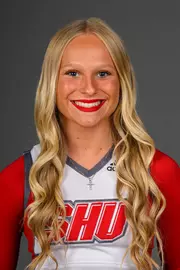 Sarina Paradiso. Men's Basketball, Men's Golf and the Cheerleading team held their Media Day today at the Pitt Center, Sacred Heart University, Fairfield, CT. Thursday, August 28, 2025. Photo by: Mark F. Conrad