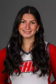 Ava Pohalski. Men's Basketball, Men's Golf and the Cheerleading team held their Media Day today at the Pitt Center, Sacred Heart University, Fairfield, CT. Thursday, August 28, 2025. Photo by: Mark F. Conrad