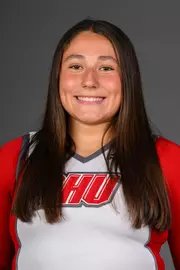 Sophia Kareglis. Men's Basketball, Men's Golf and the Cheerleading team held their Media Day today at the Pitt Center, Sacred Heart University, Fairfield, CT. Thursday, August 28, 2025. Photo by: Mark F. Conrad